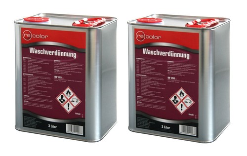Waschverdünnung liter - 2x,