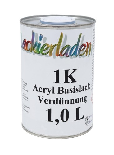 Acryl basislack verdünnung - 1k,